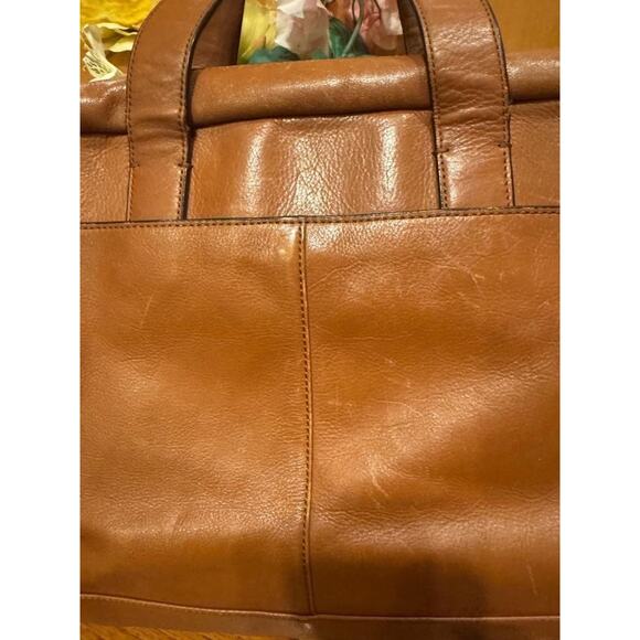 COACH Hudson Commuter Leather briefcase laptop Bag F71701 (PU110 - Picture 7 of 16